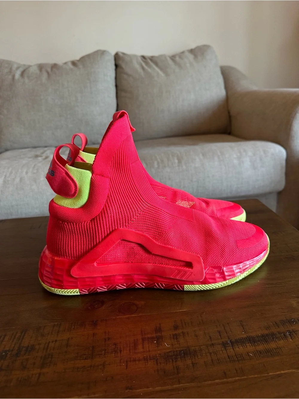 Adidas N3XT L3V3L Basketball Shoes (Like New)